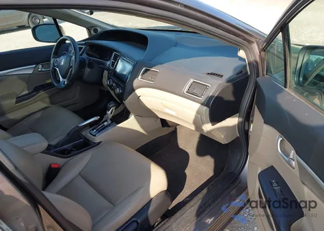 2014 Honda Civic Ex-L z USA, uszkodzony, nr VIN 19XFB2F95EE077760